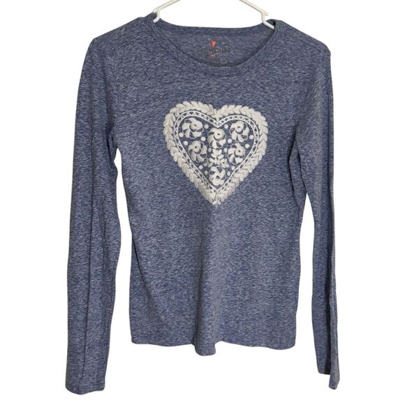 CrewCuts Blue Embroidered Long Sleeve T-Shirt - Picture 1 of 4